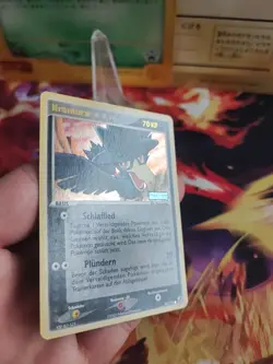 Pokemon Karte Card Kramurx Murkrow Ex Unseen Forces Reverse Stamp Holo Exc- - Image 4