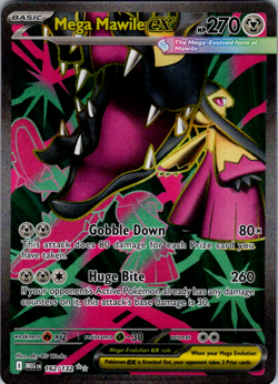 Pokemon TCG Mega Mawile ex 162/132 - Full Art Ultra Rare Mega Evolution NM - Image 1