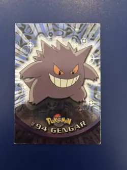 2000 TOPPS POKEMON TV ANIMATION SERIES 2 94 GENGAR FOIL - Image 1