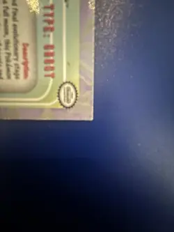 2000 TOPPS POKEMON TV ANIMATION SERIES 2 94 GENGAR FOIL - Image 3