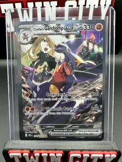 Pokemon TCG Scarlet & Violet - Destined Rivals: Cynthia's Garchomp ex 232/182 NM - Image 1