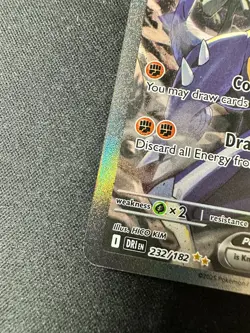 Pokemon TCG Scarlet & Violet - Destined Rivals: Cynthia's Garchomp ex 232/182 NM - Image 5