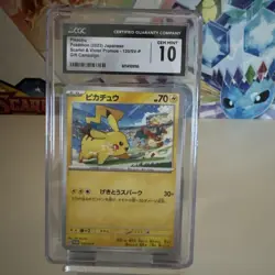 CGC Gen Mint 10 Pikachu 120/Sv-P Japanese Pokemon Scarlet & Violet Promos - Image 3