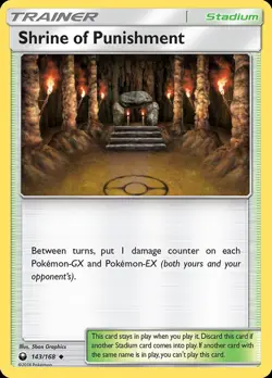 Pokemon Shrine of Punishment (143/183) Celestial Storm LP - Image 1