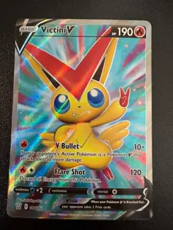 Victini V (Full Art) - 144/163 - Pokemon TCG Battle Styles - Ultra Rare - NM - Image 1