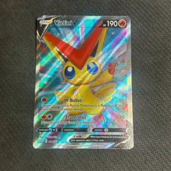 Pokemon TCG - Victini V Sword & Shield - Battle Styles - 144/163 Holo Full Art - Image 1