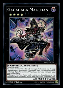Gagagaga Magician LED6-EN034 Super Rare Yu-Gi-Oh NM - Image 1