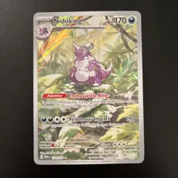 2023 Pokemon SV 151 MEW EN Nidoking #174/165 - Image 1