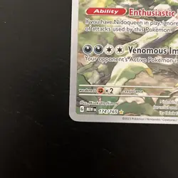 2023 Pokemon SV 151 MEW EN Nidoking #174/165 - Image 2