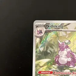 2023 Pokemon SV 151 MEW EN Nidoking #174/165 - Image 3