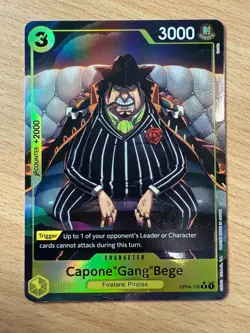 Capone "Gang" Bege ALTERNATE (OP04-100 R) One Piece English - Image 1