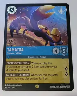 Disney Lorcana TCG - Archazia's Island: Tamatoa (162/204) - Legendary Foil - NM - Image 1