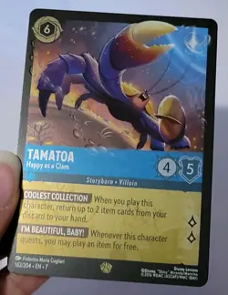 Disney Lorcana TCG - Archazia's Island: Tamatoa (162/204) - Legendary Foil - NM - Image 3