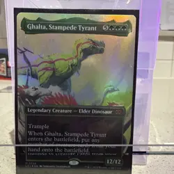 Ghalta, Stampede Tyrant (Borderless) The Lost Caverns of Ixalan Foil - Image 1