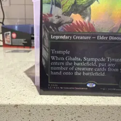 Ghalta, Stampede Tyrant (Borderless) The Lost Caverns of Ixalan Foil - Image 5