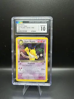 CGC 10 GEM MINT DARK HYPNO TEAM ROCKET 1ST EDITION 9/82 Holo 2000 POKEMON POP 76 - Image 3