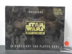 G125 STAR WARS CCG CUSTOMIZABLE CARD GAME PREMIERE INTRODUCTORY TWO-PLAYER SET - Image 1