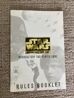 STAR WARS PREMIERE CUSTOMIZABLE CARD GAME INTRODUCTORY TWO PLAYER 1995 135 CARDS - Image 4