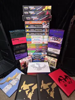 Massive Pokemon TCG Collection - Childhood Cards + Sealed Boxes (Factory Sealed) - Image 1