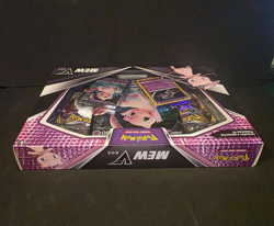 Pokemon TCG Mew V Box New & Factory Sealed Box - Mewtwo Cosmic Holo SWIRL Promo - Image 4