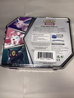 Pokemon TCG: V Heroes Tin - Espeon V Brand NEW Sealed 820650851322 - Image 2