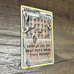 Pokemon 2010 Alph Lithograph HGSS Triumphant #FOUR NM - Image 2