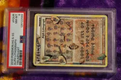 Pokemon TCG 2010 HG & SS Alph Lithograph FOUR Triumphant PSA 8 - Image 2