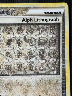 Alph Lithograph TWO Pokemon Unleashed Ultra Rare Card (NEAR MINT) - Image 4