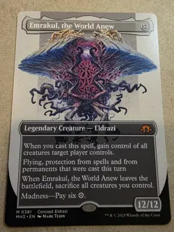 Emrakul, the World Anew - (Borderless) Modern Horizons 3 Regular - Mtg - Image 1