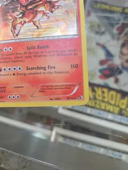 Pokemon Charizard Holo Trading Card Scorching Fire 150 HP 19/113 - Image 4