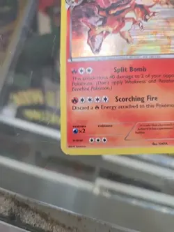 Pokemon Charizard Holo Trading Card Scorching Fire 150 HP 19/113 - Image 5