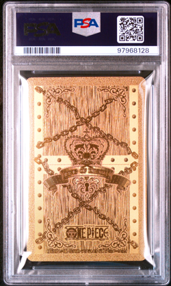 PSA 10 One Piece Gold Playing Cards Luffy King Of Spade 2016 Japanese - Image 2