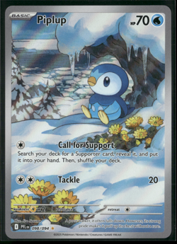 Piplup 098/094 Mega Evolution Phantasmal Flames Holo Pokemon Card - Image 1