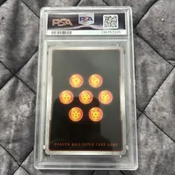 Dragon Ball Super Card Game Bulma FB07-113 Alternate Art Foil PSA 10 2025 - Image 2