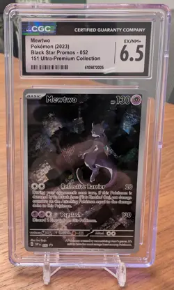 Mewtwo 052 - CGC 6.5 EX/NM+ - Scarlet & Violet Promo Cards Holo - Image 1