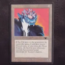 Magic: The Gathering Su-Chi Artifact Creature 4/4 Christopher Rush English - Image 1