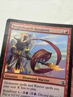 Brighthearth Banneret x1 *FOIL* MTG Morningtide 1x Magic Very Good Modrate Play - Image 5
