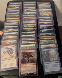 MTG Sliver Swarm Commander Deck CMM Open Box w/ Sleeves & Deckbox - Image 2