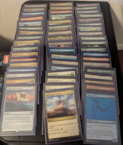 MTG Sliver Swarm Commander Deck CMM Open Box w/ Sleeves & Deckbox - Image 3