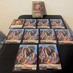 MTG Sliver Swarm Commander Deck CMM Open Box w/ Sleeves & Deckbox - Image 4