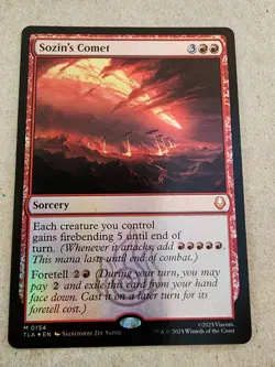 Sozin's Comet - #154 Foil - Avatar: The Last Airbender - Mtg - Image 1