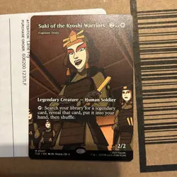 MTG - Suki of the Kyoshi Warriors - Borderless Mythic #47 - Avatar: TLA NM - Image 1