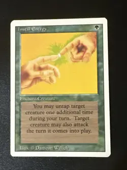 Instill Energy X1 Revised 3rd Edition NM Condition See Pics Front Back - Image 1