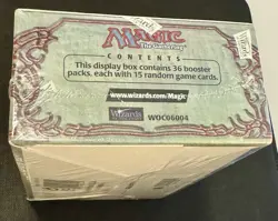 Magic The Gathering Exodus Factory Sealed English Booster Box MTG 1998 - Image 4