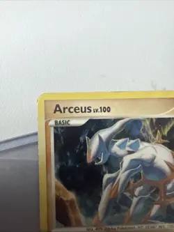 Pokemon TCG Arceus AR8 LV. 100 Platinum Holo Rare 2009 Edition - Image 5