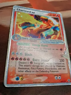 Pokemon TCG Charizard EX Holo Ultra Rare Card 105/112 FireRed & LeafGreen - Image 3