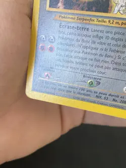 CARTE POKEMON STEELIX BRILLANT 112/105 FR SECRETE WIZARDS NEO DESTINY - TBE/EXC - Image 3