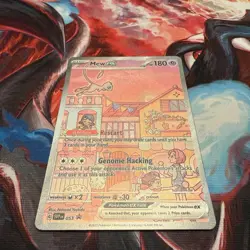 Mew ex SVP 053 Pokemon TCG Scarlet Violet 151 Black Star Promo Full Art Card - Image 3