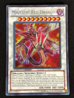Yugioh Majestic Red Dragon CT07-EN001 Secret (LP) - Image 1