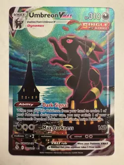 Umbreon VMAX (Alternate Art Secret) 215/203 Evolving Skies! Pokemon TCG. - Image 1